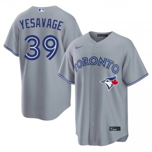 Trey Yesavage #39 TOR Baseball Jersey | Fresh Men Gray Embroidery Edition 96196161