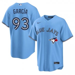 Yimi Garcia #93 TOR Baseball Jersey | Official Men Blue Embroidery Edition 31046985