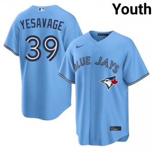 Professional Trey Yesavage #39 Blue Baseball Embroidery Jersey | TOR Youth Collection Edition 56108756